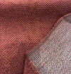 Regent Ruby Dark Red Small Diamond Chenille Regal Upholstery Fabric By The Yard