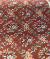Gladys Salsa Red Flame Floral Bouquet Tapestry Upholstery Fabric By The Yard