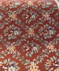 Gladys Salsa Red Flame Floral Bouquet Tapestry Upholstery Fabric By The Yard