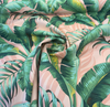 Outdoor Palmiers Pink Green Tommy Bahama Drapery Upholstery Fabric by the yard