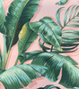 Outdoor Palmiers Pink Green Tommy Bahama Drapery Upholstery Fabric by the yard