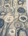 Majorca Denim Ellen Degeneres Abstract Drapery Upholstery PK Fabric By the Yard