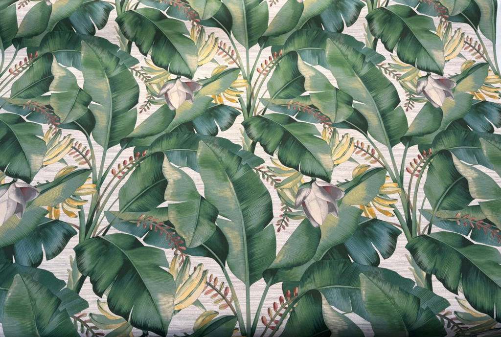 Among Fronds Aloe Tommy Bahama Waverly Drapery Upholstery Fabric 