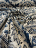 Waverly Plumtree Paisley Blue Ink Drapery Upholstery Fabric