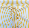 Sunbrella Lido Butttercup Yellow Stripes Outdoor 14103-0054 Performance Fabric