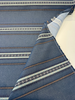 Sunbrella Thayer Indigo Blue Stripe Upholstery Outdoor Fabric By the yard