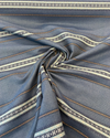 Sunbrella Thayer Indigo Blue Stripe Upholstery Outdoor Fabric By the yard