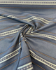 Sunbrella Thayer Indigo Blue Stripe Upholstery Outdoor Fabric By the yard