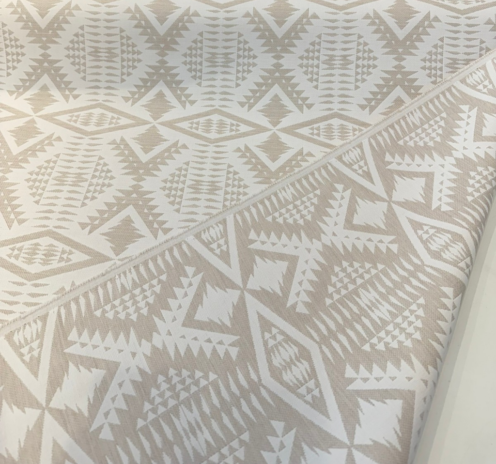 Sunbrella Diamond River Tonal Snow Pendelton Upholstery Fabric 