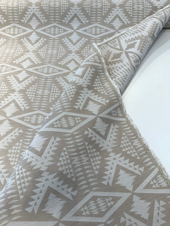 Sunbrella Diamond River Tonal Sand Pendelton Upholstery Fabric 