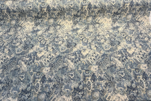  Cumbrae Denim P/K Lifestyles Drapery Upholstery Fabric by the yard