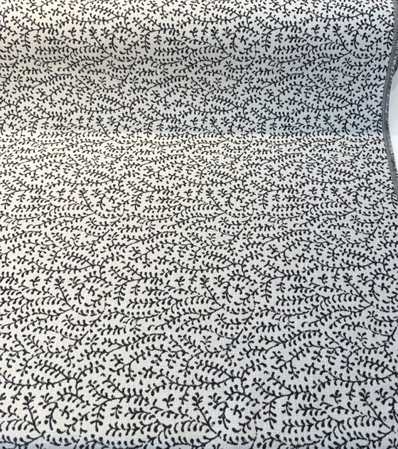 Sunbrella Eberly Onyx Black 146266-0004 Outdoor Upholstery Fabric By The Yard