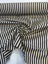 Sunbrella Robins Stripe Black Performance Outdoor 14009-0054 Fabric 