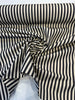 Sunbrella Robins Stripe Black Performance Outdoor 14009-0054 Fabric 