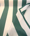 Explorer Sunbrella Agave Green Stripe Outdoor Performance Fabric By the yard