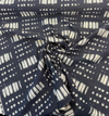 Sunbrella Keval Tribal Indigo Blue 145655-0001 Upholstery Fabric By the yard
