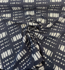Sunbrella Keval Tribal Indigo Blue 145655-0001 Upholstery Fabric By the yard