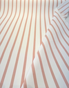 Sunbrella Lido Coral Almond Stripes Outdoor Performance 14104-0054 Fabric By the yard