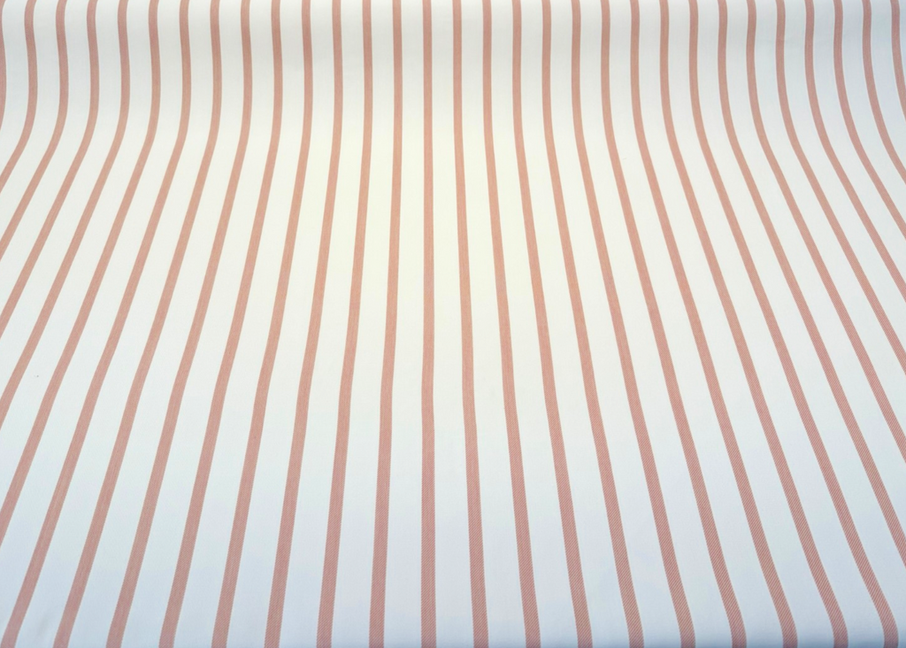 Sunbrella Lido Coral Almond Stripes Outdoor Performance 14104-0054 Fabric By the yard