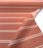 Sunbrella Wayward Papaya Pink Stripe Upholstery Outdoor Fabric By the yard
