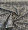 Sunbrella Pindler Gridlock Charcoal Gray Performance Outdoor Fabric By the yard