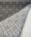 Sunbrella Pindler Gridlock Charcoal Gray Performance Outdoor Fabric By the yard
