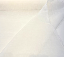  Belgian Linen Sheer Snow White Curtain Drapery 59 inch Fabric By the Yard