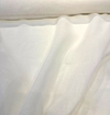 Belgian Linen Sheer Snow White Curtain Drapery 59 inch Fabric By the Yard