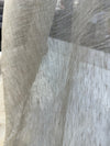 Belgian Linen Sheer Driftwood Beige Curtain Drapery 57 inch Fabric By the Yard