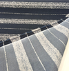 Sunbrella Alaxi Bel Air Blue Nightfall Stripe Outdoor Fabric By the yard