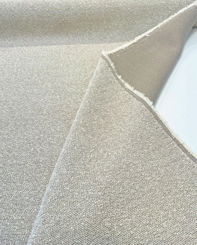 Sunbrella Outdoor Boucle Twist Taupe 1302 Upholstery Fabric