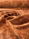 Lushscape Upholstery Terracotta Soft Chenille P/K Lifestyles Fabric By The Yard
