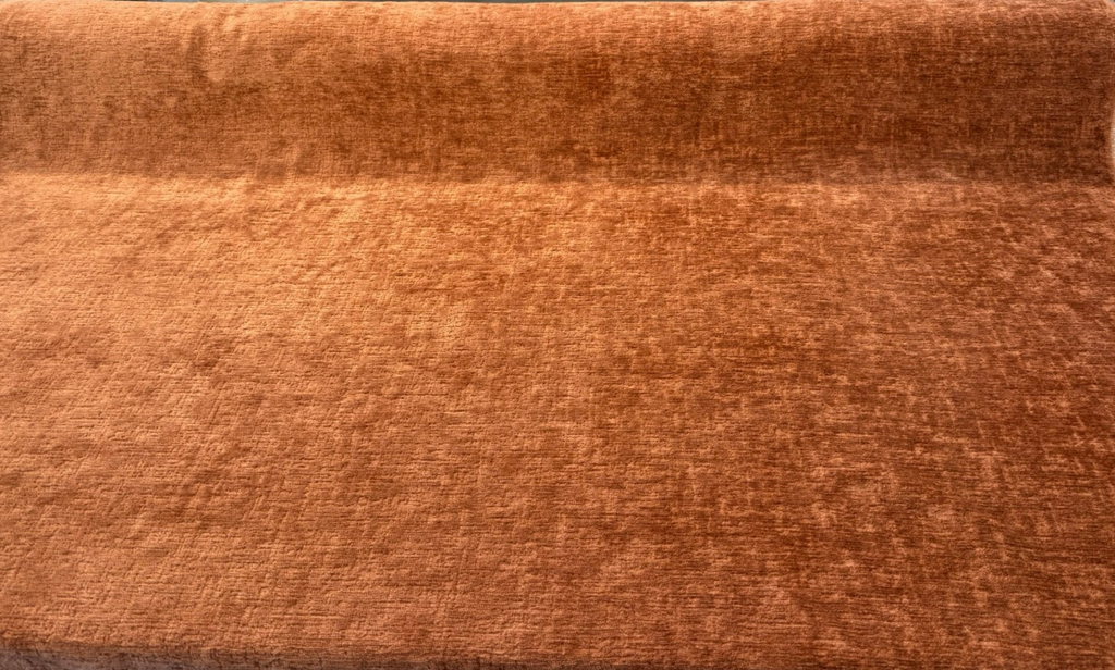 Lushscape Upholstery Terracotta Soft Chenille P/K Lifestyles Fabric By The Yard