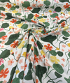 P/K Nasturtiums Floral Nectar Elana Gabrielle Upholstery Drapery Fabric