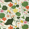 P/K Nasturtiums Floral Nectar Elana Gabrielle Upholstery Drapery Fabric