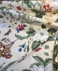 Williamsburg Garden Images Creme Floral Drapery Upholstery Waverly Fabric