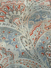 Sultans Paisley Ember P/K Lifestyle Upholstery Drapery Fabric by the yard