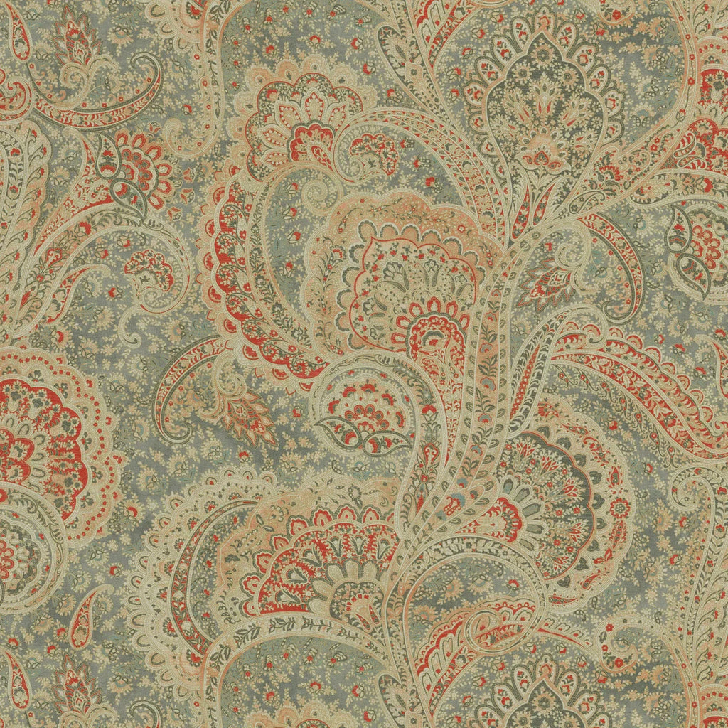 Sultans Paisley Ember P/K Lifestyle Upholstery Drapery Fabric by the yard