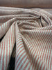 Cullen Ticking Stripe Bay Berry PK Drapery Upholstery Fabric