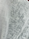 Aloha Sheer White 110'' Wide Textured Curtain Drapery Fabric By The Yard