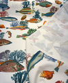 Capri Reef Fish Coastal Digital Print Drapery Upholstery Fabric by the Yard