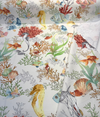 Seaworld Fish Seahorse Coral Reef Multi Drapery Upholstery Fabric By The Yard