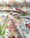 Seaworld Fish Seahorse Coral Reef Multi Drapery Upholstery Fabric By The Yard