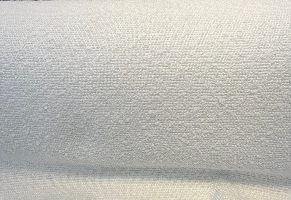 Culp Boucle Bloke Snow White Upholstery Fabric 