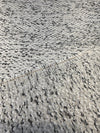 Dreamy Smoke Black White Revolution Boucle Upholstery Fabric By The Yard