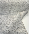 Dreamy Smoke Black White Revolution Boucle Upholstery Fabric By The Yard