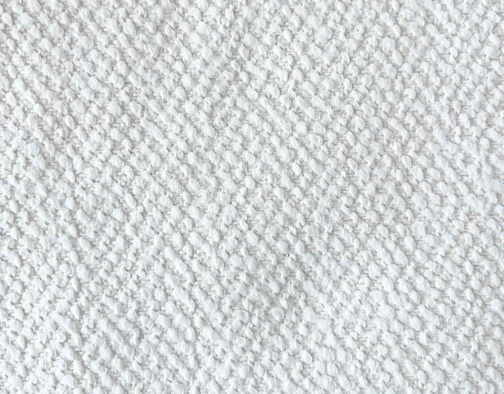 Dreamy Ivory White Revolution Boucle Upholstery Fabric By The Yard