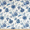 PK Lifestyles Island Gem Blue Porcelain Drapery Upholstery Fabric by the yard