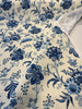 PK Lifestyles Island Gem Blue Porcelain Drapery Upholstery Fabric by the yard