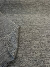 Dreamy Volcanic Black Gray Revolution Boucle Upholstery Fabric By The Yard